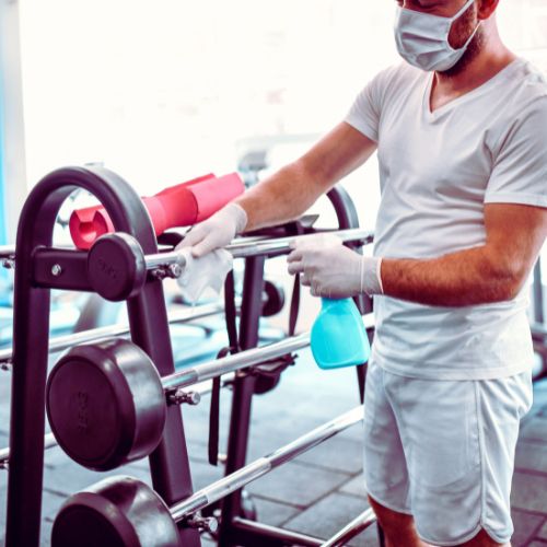 Professional cleaning services for fitness centers in Seattle, WA